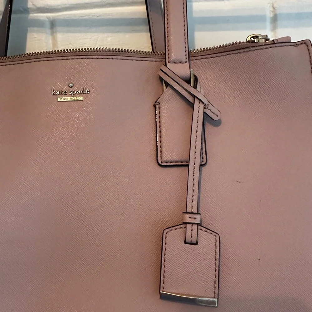Kate Spade Blush Pink Tote Bag - Picture 3 of 13